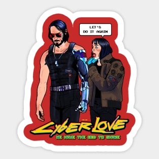 cyberlove Sticker